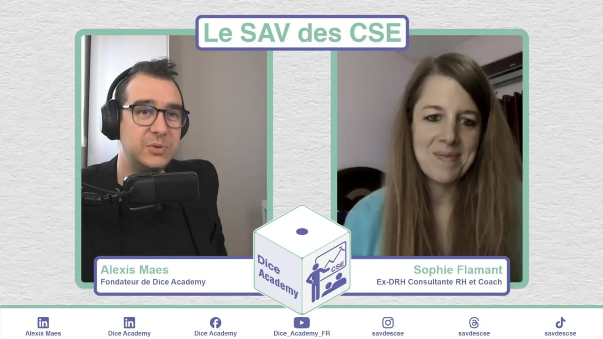 alexis maes avec Sophie Flamant