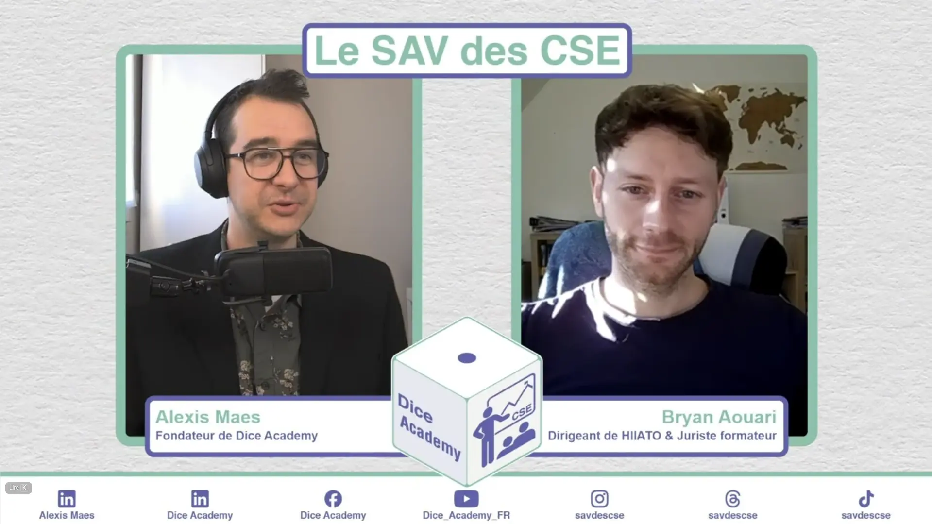 alexis maes et Bryan Aouari