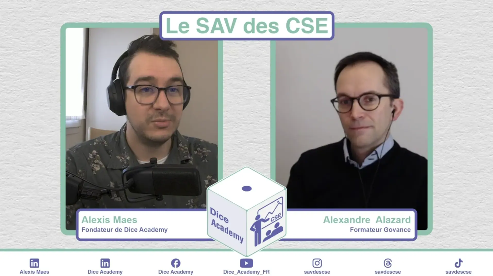 Alexandre Alazard et Alexis Maes